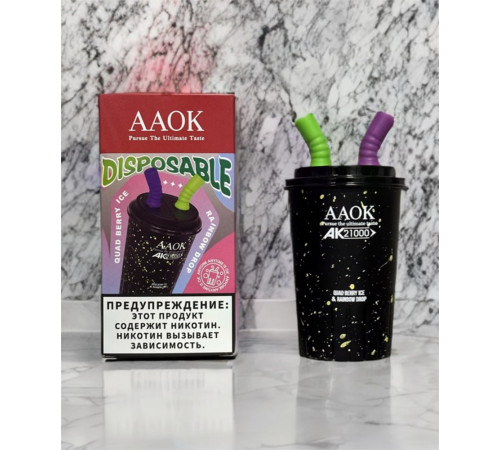 Aaok 21000 original (Pineapple lemonade - banana ice)