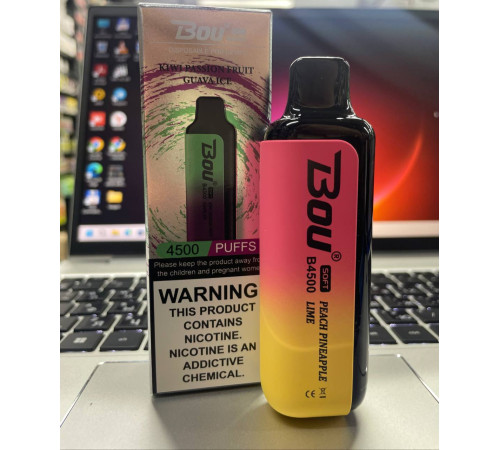 BOU Soft 4500 ORIGINAL (Passion fruit mango ice)