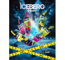 ICEBERG XXL 6000 original (Черничный лимонад Айс)