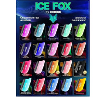 ICE FOX BY ICEBERG 20000 original (ФАНТА С ГОЛУБОЙ МАЛИНОЙ)