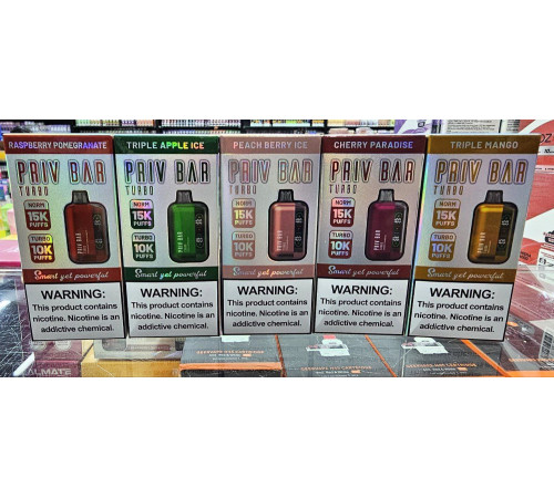 PRIV BAR TURBO 15000 ORIGINAL