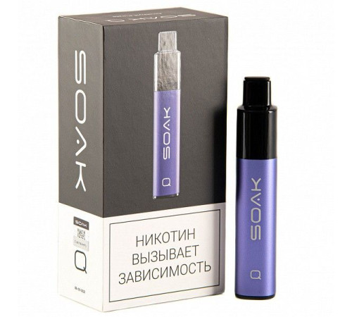 SOAK Q УСТРОЙСТВО+КАРТРИДЖ 1500 ORIGINAL (Изумрудный зелёный)